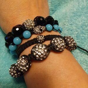 Adjustable bracelet lot.